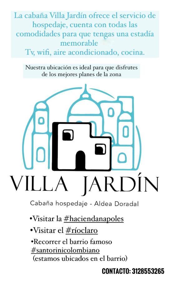 Cabana Villa Jardin - Aldea Doradal - Santorini Colombiano מראה חיצוני תמונה